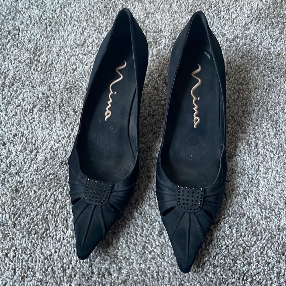 Nina Ricci black high heels